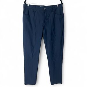 Vuori - Men’s Technical Stretch Performance Pants Navy Zip Pocket - Sz. L‎